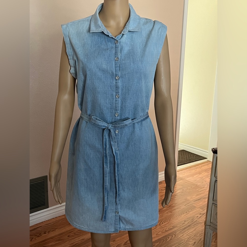 Cotton On - Denim Dress – Size Large